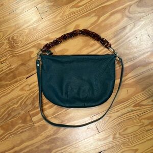 Clare V. Moyen Leather Messenger Bag